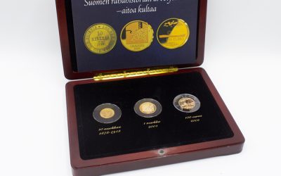 Kultarahasarja Suomen rahahistorian arvolyönnit